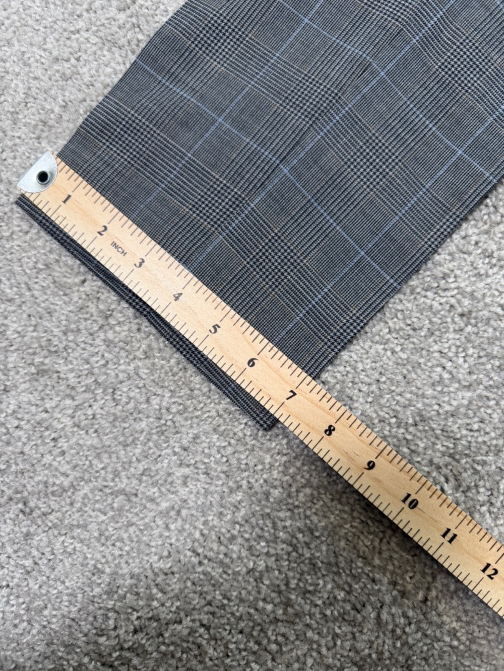 J Crew Ludlow Slim Glen Plaid Grey Dress Pants 31x32 EUC - Picture 6 of 14